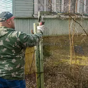 Установка забора в Павловском Посаде -2