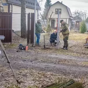 Установка забора в Павловском Посаде -14