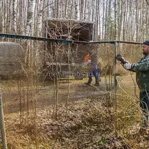 Установка забора в Павловском Посаде -4