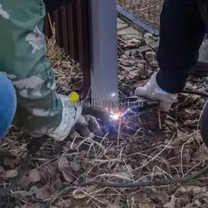 Установка забора в Павловском Посаде -9