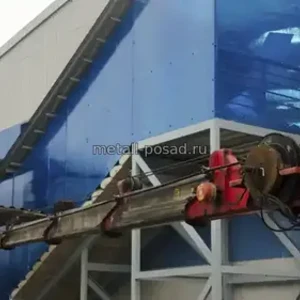 Строительство лестницы  и навеса  -17