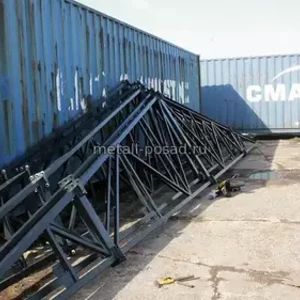 Монтаж навеса-1