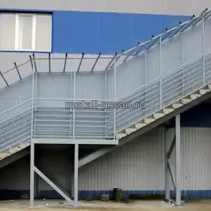 Строительство лестницы  и навеса  -2