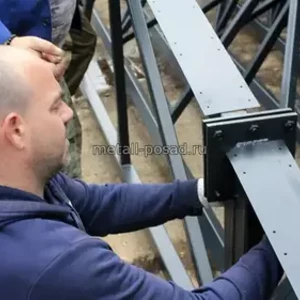 Монтаж навеса-8