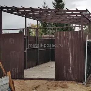 Строительства хозблока-87
