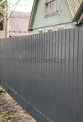 ЗАБОРЫ Забор из профлиста